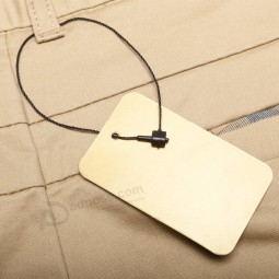 Wholesale customized high-end Apparel Clothing String Hang Tags (DL59-1)
