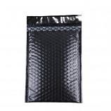 Wholesale customized high-end Custom Sizes Black Bubble Mailer (B. 26212bk)