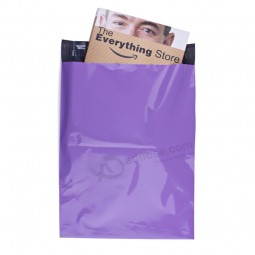 оптовые подгонянные высокие-конец фиолетовый поли mailer сумка (б. 24211пу)