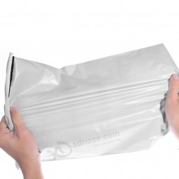 Wholesale customized high-end 7.5" X 10.5" White Poly Mailer Bags (B. 24221wh)