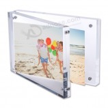 Wholesale customized high-end Ultra Clear Acrylic Display Photo Frame (PF001-2)
