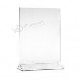 Wholesale customized high-end 148X210mm Acrylic Menu Holder Display (AH003-A5)