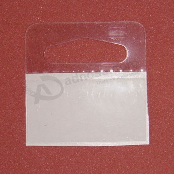 Wholesale customized high-end PVC Plastic Hang Tab (I-383820A)