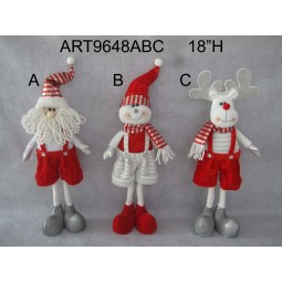 Wholesale 28"H Christmas Decoration Gift Cute Standing-3asst