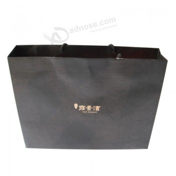 Wholesale Custom Color Printed Paper Shopping Gift Bag with Logo