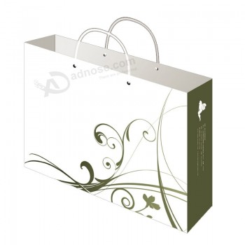 Color Printed Paper Shopping Gift Bag with Handle Wholesale