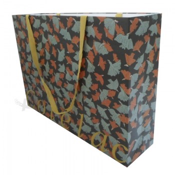 Custom Paper Shopping Bag for The Gift Packing Wholesale