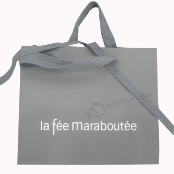 Custom Printed Paper Gift Bag with Hot-Stamp Logo Wholesale