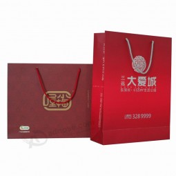 Color Printing Paper Gift Shopping Bag Wholesale