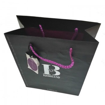 Color Printed Paper Gift Shopping Bag Cheap Wholesale