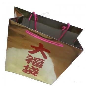Commercio all'ingrosso di shopping bag regalo di carta stampata(SW391)