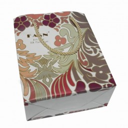 Precioso bolso de compras de papel de diseño personalizado para damas al por mayor