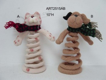 크리스마스 cat & dog 선물, 2 asst를 위아래로 뭉치는 도매 양털