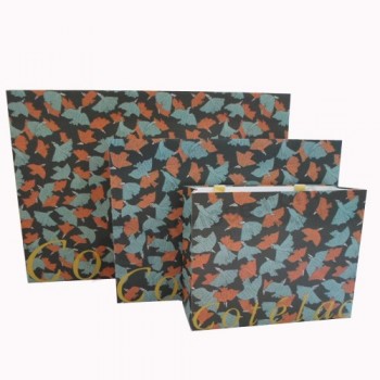 оптовый заказный мешок бумаги-Paper Shopping Bag Sw123
