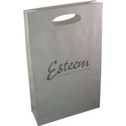 Bolsa de papel personalizada barata con asa para empacar