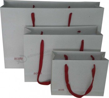 批发定制纸质购物袋为acu品牌到欧盟市场