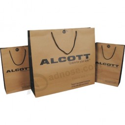 Hot Selling Custom Kraft Paper Shopping Bag for Promotion 