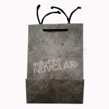 Barato saco de papel personalizado saco de compras de papel presente com alça