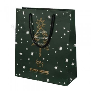 Cheap Custom Christmas Paper Bag for Gift Packing