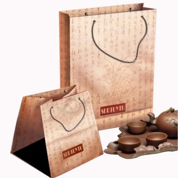 Sacchetto di carta regalo personalizzato shopping bag di carta personalizzato per l'imballaggio
