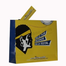 Billige kundenspezifische Papiertüte mit kundengebundenem Logo für das Verpacken und den Versand(SW103)