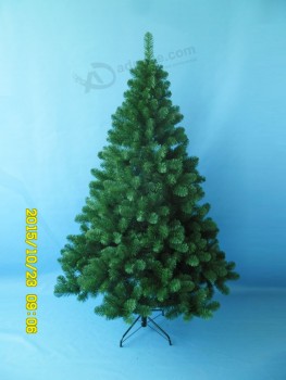 Vente en gros 7 vert naturel pvc conseils arbre de Noël avec des lumières(MY100.057.00)