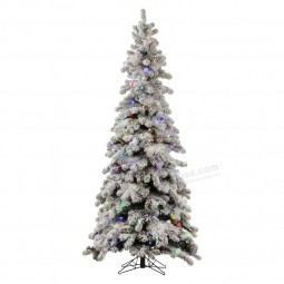 Wholesale Snowy Artificial Christmas Tree with Decoration Glass Craft Christmas Light (TU70.250.01)