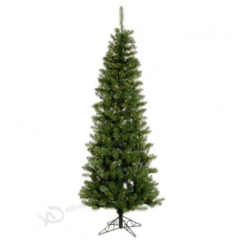 árbol de navidad artificial al por mayor con la luz de la Navidad del arte de cristal de la decoración(TU70.250.00)