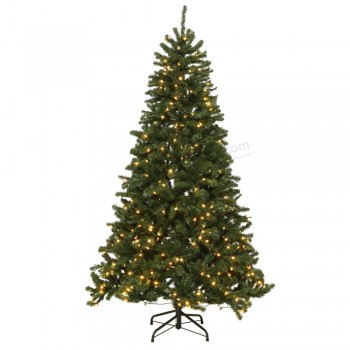 Wholesale 7.5 FT.North Valley Spruce Artificial Christmas Tree with 500 9-Funktion LED leuchtet(MY100.087.00)