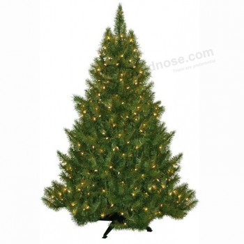 Großhandel vor-Beleuchtete Carolina Tanne künstlichen Weihnachtsbaum mit klaren Lichtern(MY100.091.01)