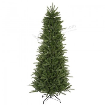 Atacado novo design 195 cm artificial árvore de natal magro