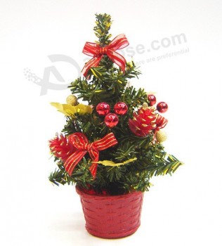 En gros petite taille table décorative arbre de Noël