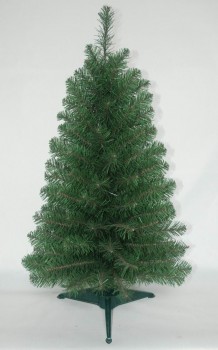 árbol de navidad artificial realista al por mayor con la decoración llevada multi del color de la secuencia de la luz(5Tae)