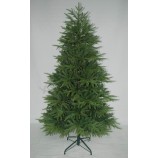árbol de navidad artificial realista al por mayor con la decoración llevada multi del color de la secuencia de la luz(AT1005)