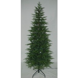 Künstlicher Weihnachtsbaum des Großhandelsreals mit mehrfarbiger LED Dekoration des Schnurlichtes(AT1006)