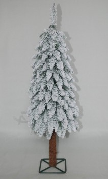 árbol de navidad artificial realista al por mayor con la decoración llevada multi del color de la secuencia de la luz(1015)