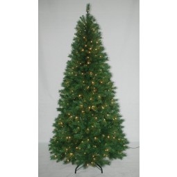 Wholesale Realist Artificial Christmas Tree with String light Multi Color LED Decoration (AT1023)