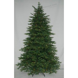 Wholesale Realist Artificial Christmas Tree with String light Multi Color LED Decoration (AT1076)
