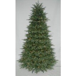 Groothandel realist kunstmatige kerstboom met string licht multi kleur led decoratie(AT1079)