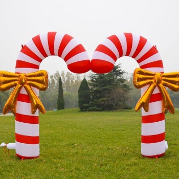 Wholesale Outdoor Holiday Decoration Inflatable Candy Arch with high quality