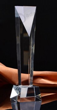 Kreatives Metalltrophäe des kundenspezifischen Designkristallschalenpreis-Trophäenmodells