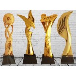 Cheap Price Crystal Cup Prize Trophy Model Creative Metal Trophy with high quality