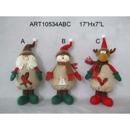 Wholesale Santa Snowman Reindeer Floppy Standing Christmas Gifts