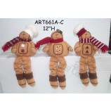 Wholesale Spring Legged Gingerbread -2 Asst-Christmas Decoration