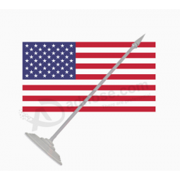 Bandiera nazionale Su ordinazione del tavolo delle bandiere dello Scrittorio del paeSE degli Stati Uniti