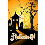 Custom Printing Festival Decorative Halloween Garden Flag/Banner for Sale with high quality and any size