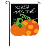 Popular family Halloween festival decoration wholesale custom printed garden flag with high quality and any size