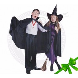 Wholesale customized fashion designed hotted halloween cheap festival children cape