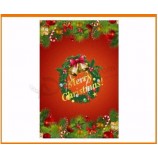 Wholesale customized benst quality Christmas Garden Flag christmas decorations with high quality and any size