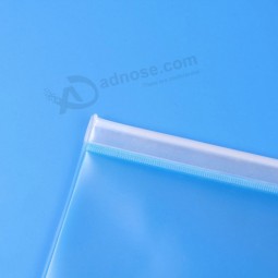 оптовый подгонянный мешок pvc замка zip/мешки пластиковый мешок для упаковки с нижней ластовицей